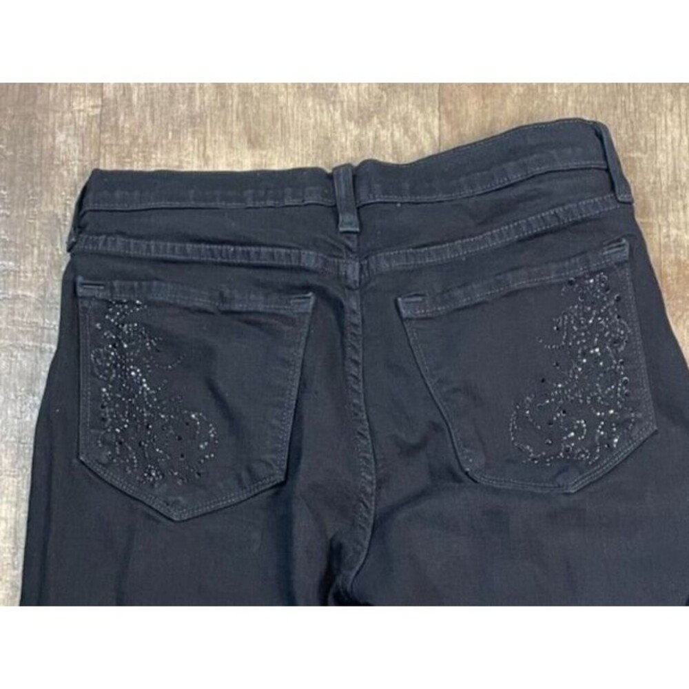 NYDJ Jeans Womens Size 6 Black Boot Cut Not Your Daughters Jeans Pants